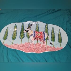 Anthropologie paige gemmel eastern animal platter